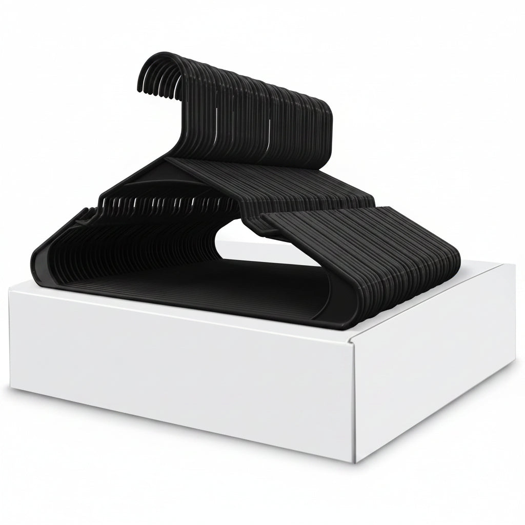 Clothes Hangers Plastic Set Heavy Duty Slim Closet Organizer (10 Pcs)