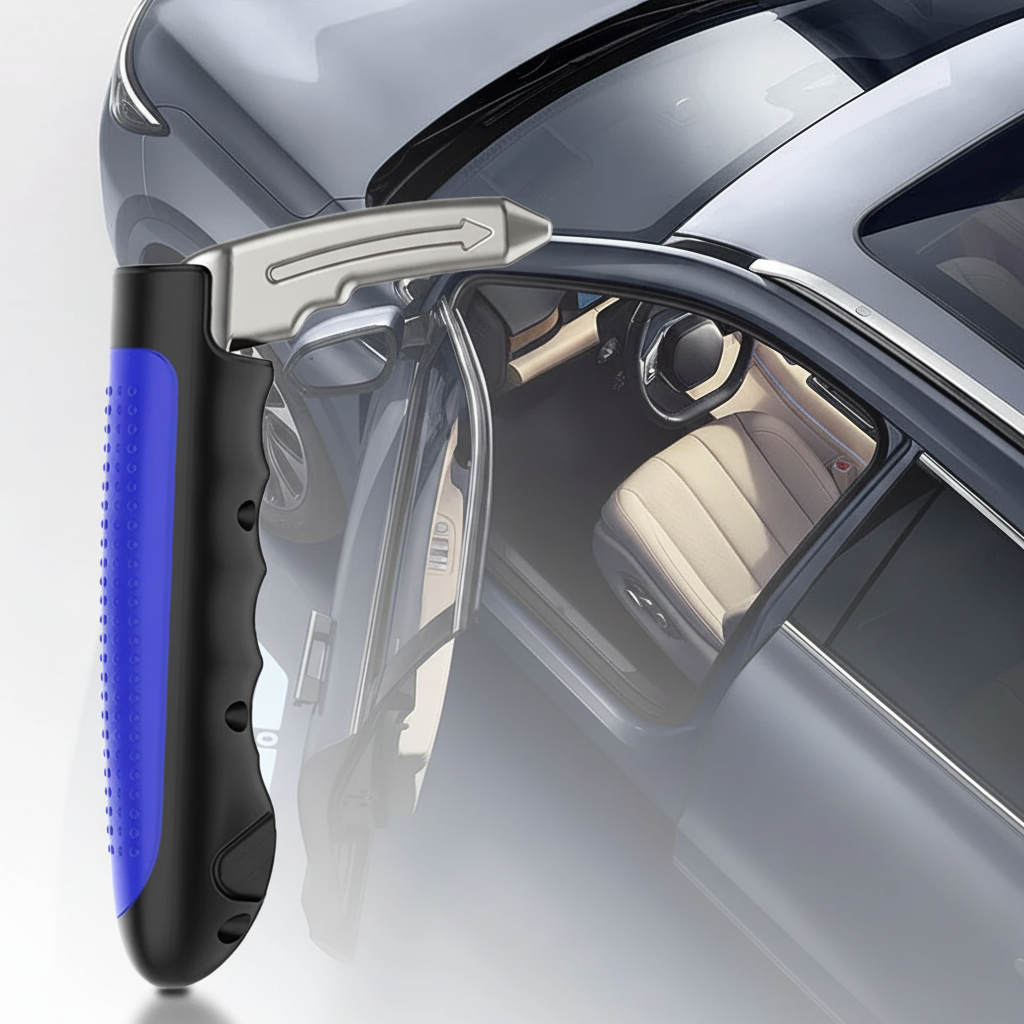 Car Emergency Tool Safety Window Breaker Door Assist Handle