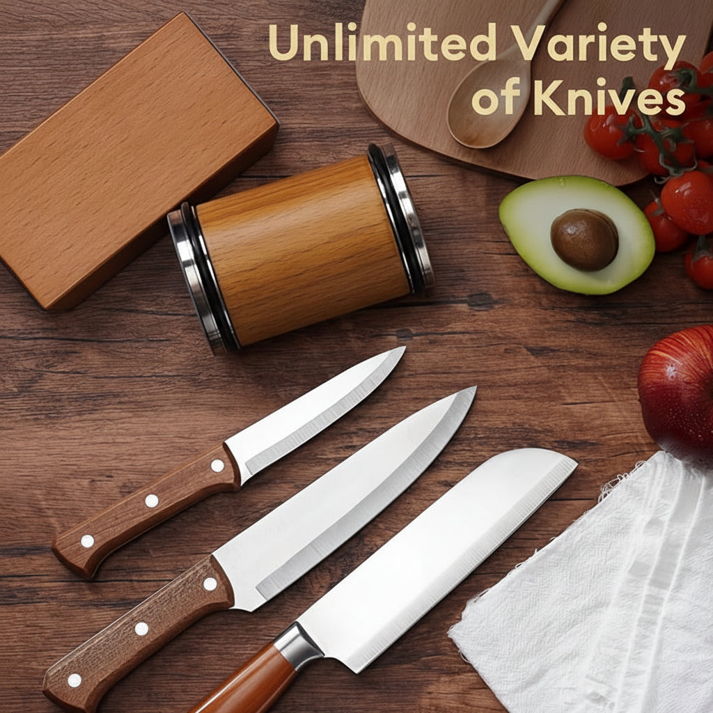 Knife Sharpener Magnetic Angle Diamond Stone Set