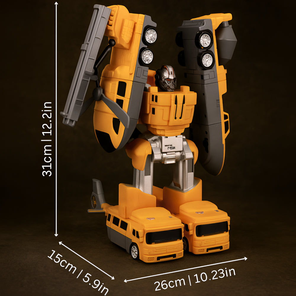 Toy Vehicle Transforming Construction Set Modular Design