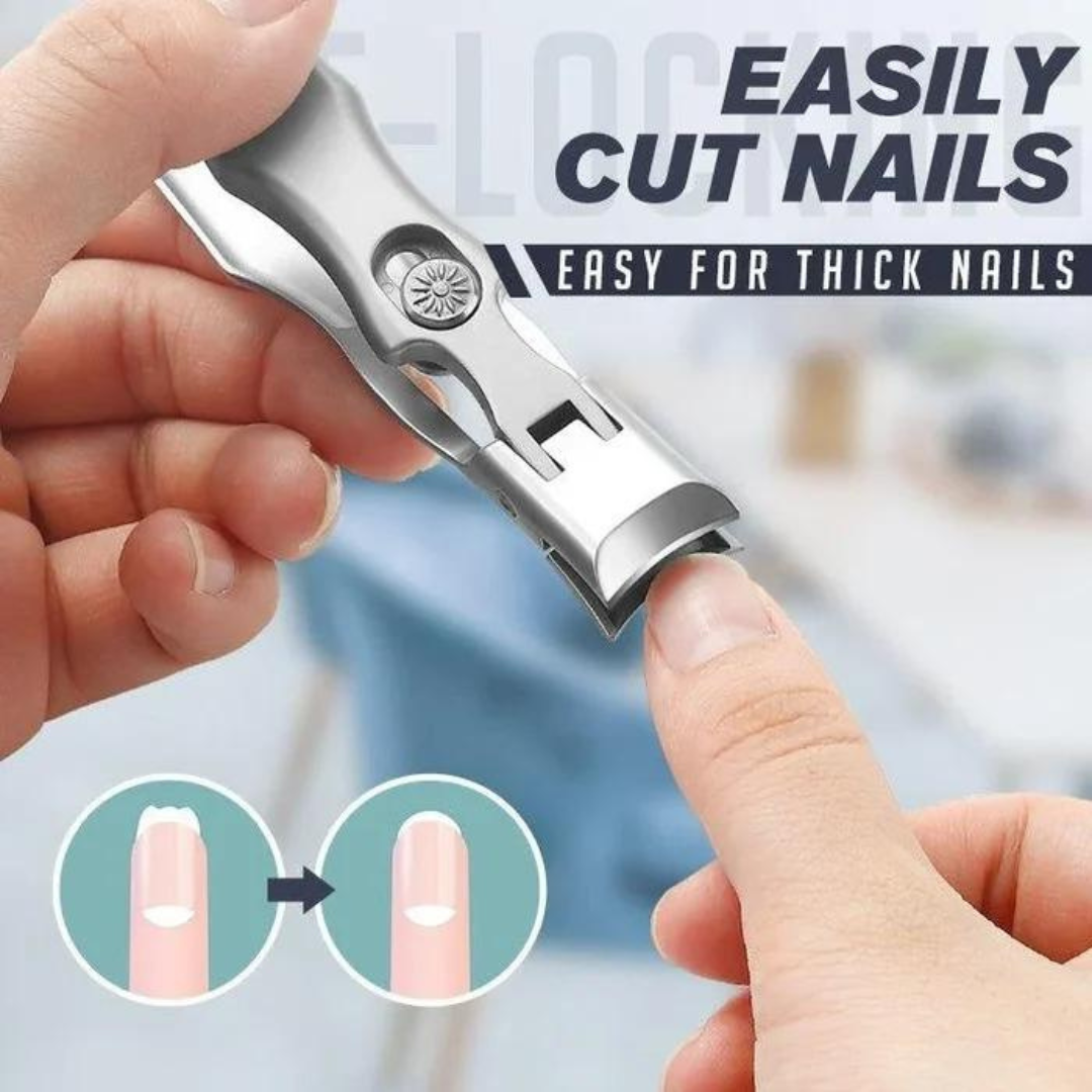 Nail Clippers Heavy Duty Stainless Steel Wide Jaw Nail Trimmer