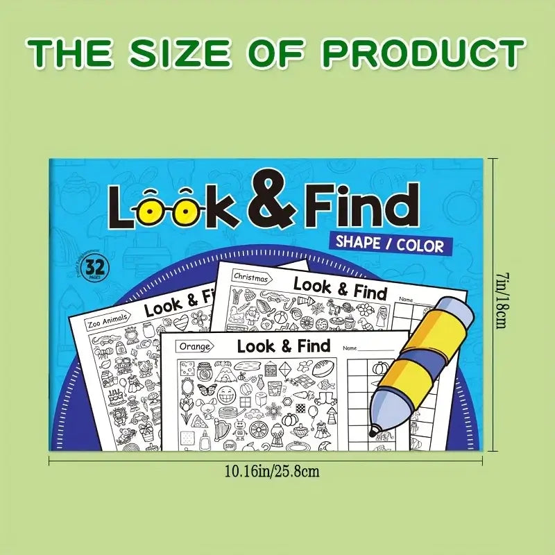 Hidden Objects Coloring Book