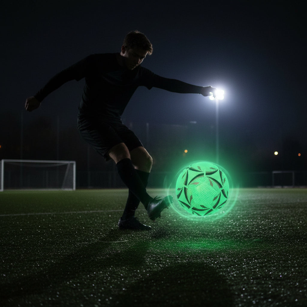 Worl Cup World Cup LED Lights Size 5 Soccer Ball Glow Made Night