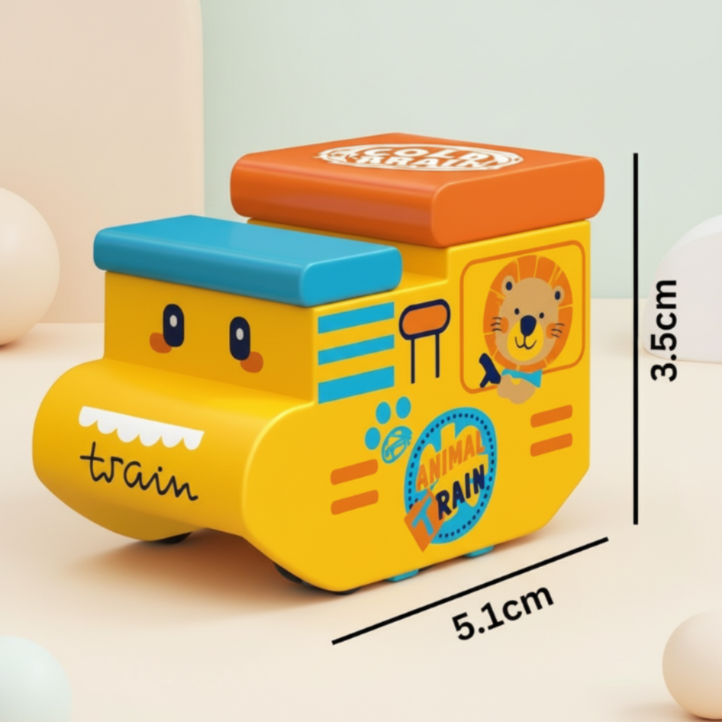 Construction Toy Electric Train Set Magnetic Track System - Image 11