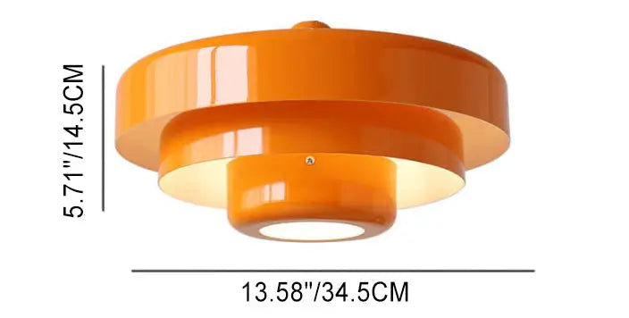 Nordic Vintage Multi-Layered Pendant Lamp | Modern Retro Hanging Light