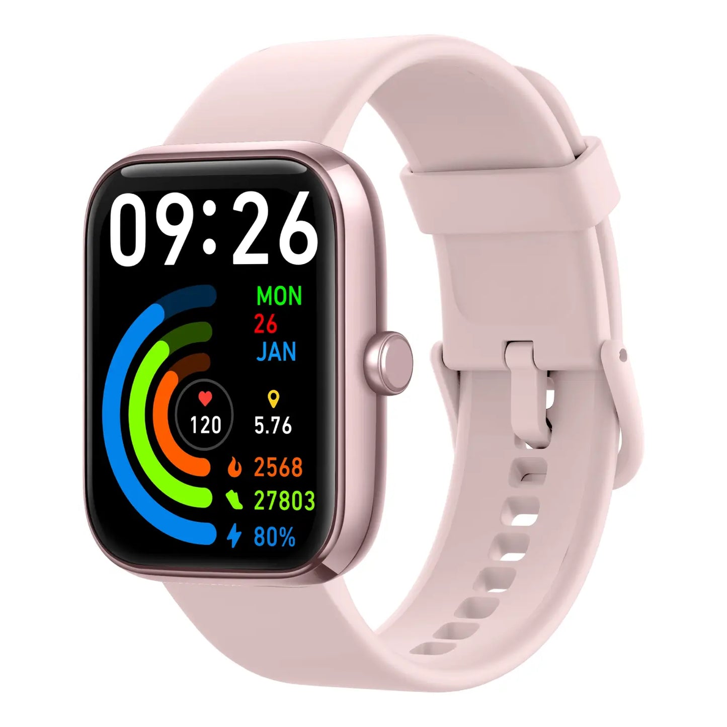 pink smartwatch