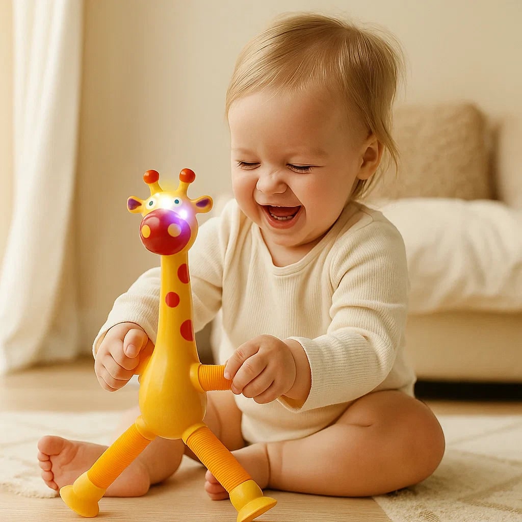 Sensory Toy Educational Toddlers Interactive Giraffe - Image 6