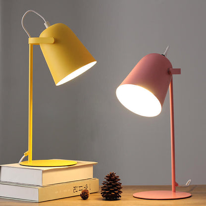 Nordic Metal LED Desk Lamp | Minimalist Reading & Study Light