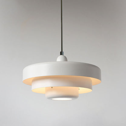Nordic Vintage Multi-Layered Pendant Lamp | Modern Retro Hanging Light