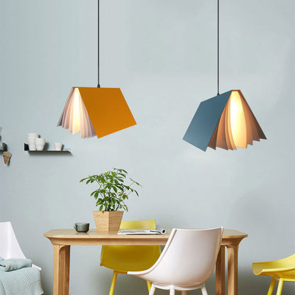 Flying Book Pendant Light | Modern Book-Inspired Ceiling Lamp