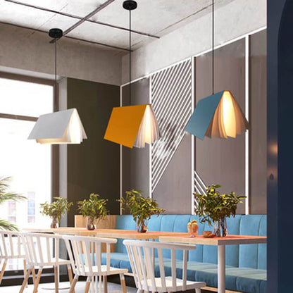 Flying Book Pendant Light | Modern Book-Inspired Ceiling Lamp