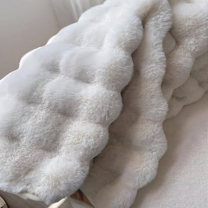 Cloud Comfort Round Bubble Rug | Soft Fluffy Circle Carpet