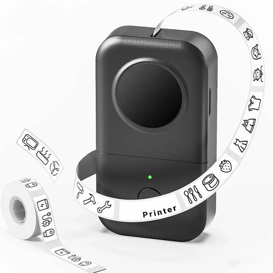 Label Maker Bluetooth Thermal Mini Printer Home Office