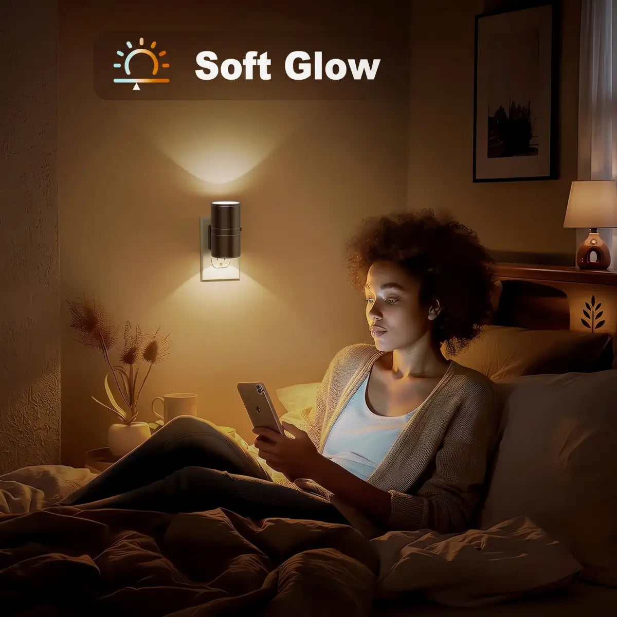 NightNova LED Night Light | Smart Dimmable Plug-in Lamp