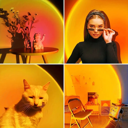 Sunset Projection Lamp | USB Powered Ambient Light