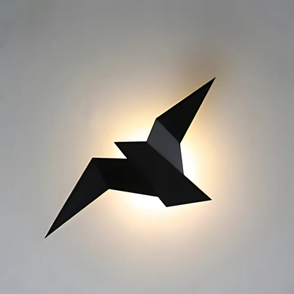 Origami Wall Lamp | Unique Modern Indoor LED Sconce