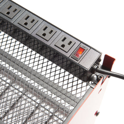 Tool Organizer Wall Mount Power Station Garage Storage Shelf