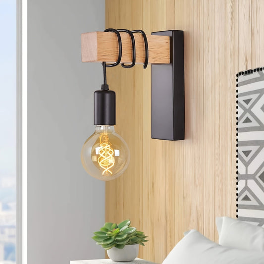 Modern Industrial Wall Sconce | E27 Base & Metal Finish