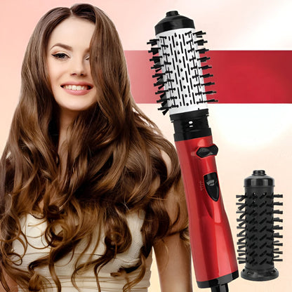Hair Hot Air Brush Rotating Styling Dryer Tool Set