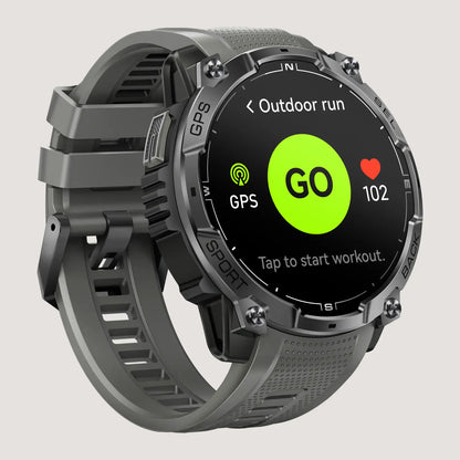 Tough Smartwatch for Men with LED Torch