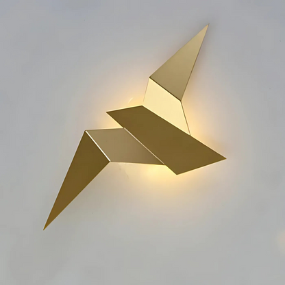 Origami Wall Lamp | Unique Modern Indoor LED Sconce