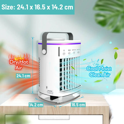 ultra quiet bedside personal cooling fan