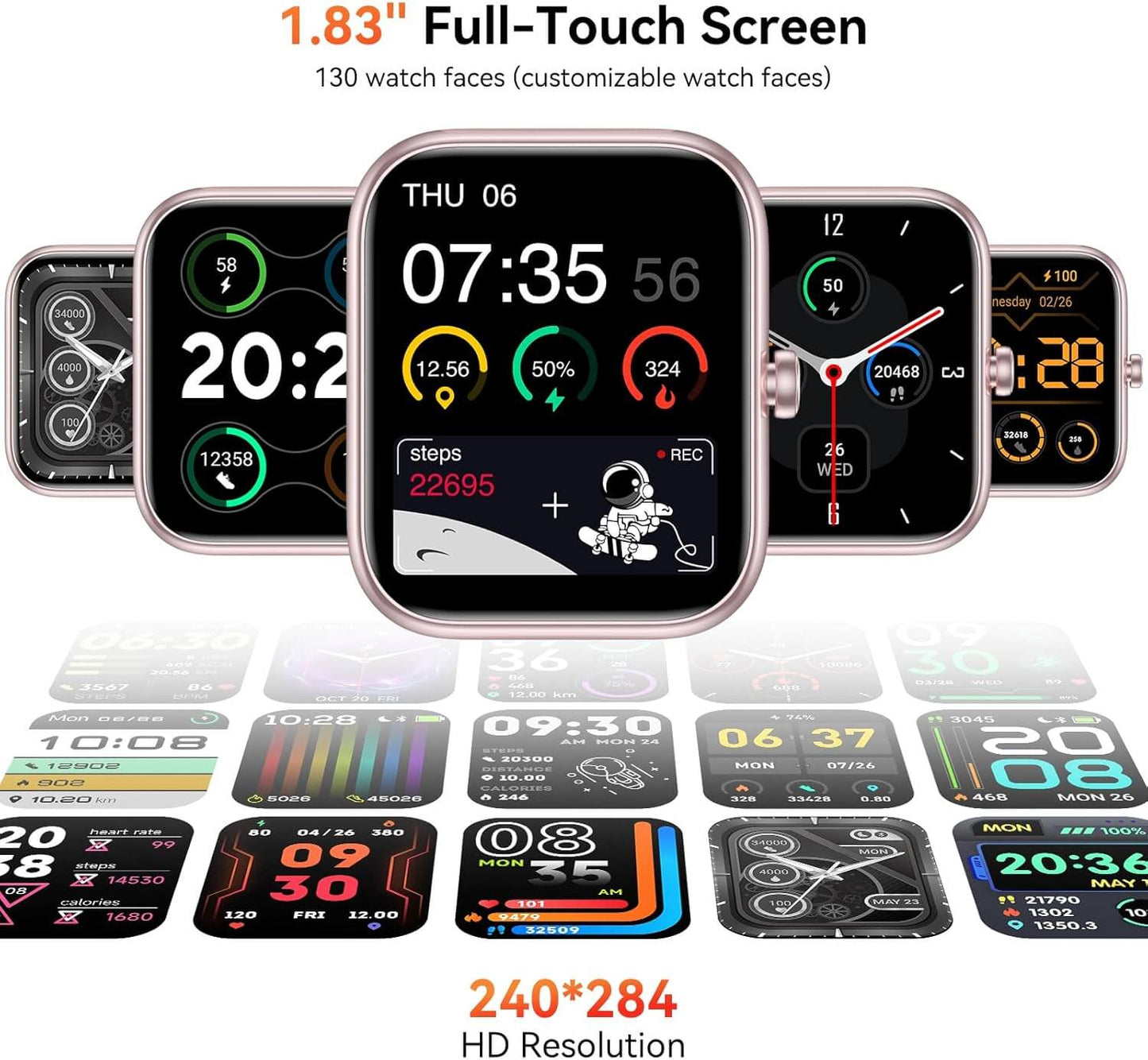 Sleek Ladies Smartwatch with Alexa Built-in