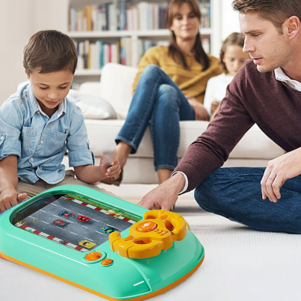 Racing Game Console Interactive Steering Wheel Toy