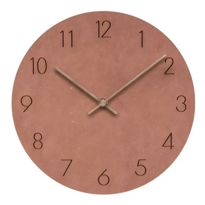 Nork Minimalist Wall Clock | Contemporary Wood Design