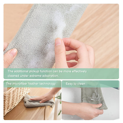 Mop Retractable Gap Cleaning Tool Microfiber Brush Flat Design