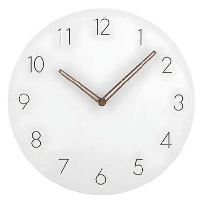 Nork Minimalist Wall Clock | Contemporary Wood Design