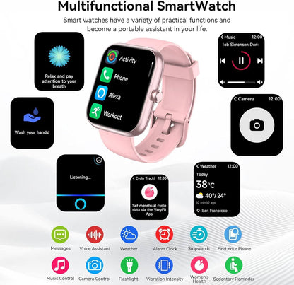 Sleek Ladies Smartwatch with Alexa Built-in