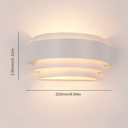Modern Wall Sconce | Up & Down Metal Wall Light