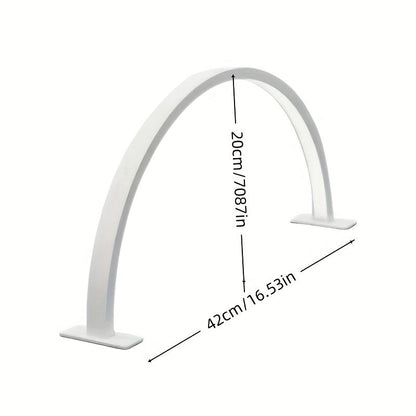 Crescent Moon LED Desk Lamp | Adjustable USB Metal Light