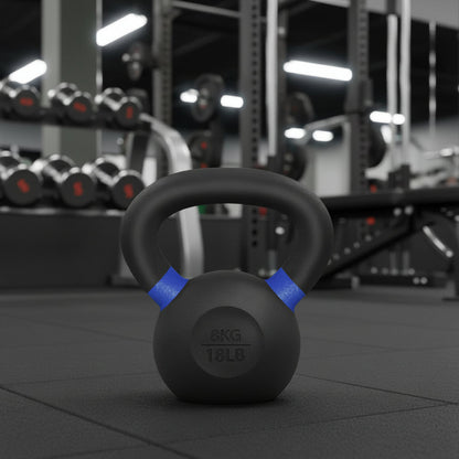 Kettlebell Weight Cast Iron Strength Training Exercise Equipment
