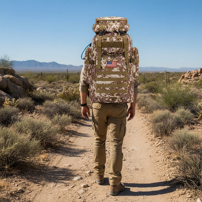 Hiking Backpack Large Capacity Tactical Daypack Outdoor Travel