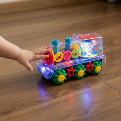 Toy Train Light Up Musical Dancing Electric Kids Toy