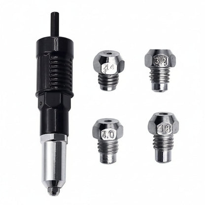 Rivet Gun Drill Adapter Kit Interchangeable Nozzles