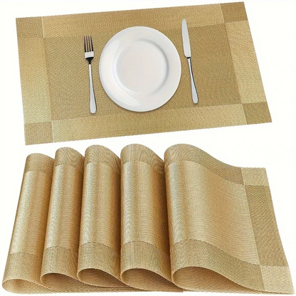 PlaciMat | Heat-Resistant PVC Placemats | Washable & Non-Slip Table Mats