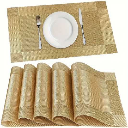 PlaciMat | Heat-Resistant PVC Placemats | Washable & Non-Slip Table Mats