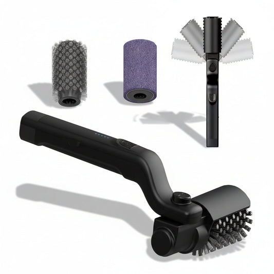 Grill Brush Electric Rechargeable Stainless Steel BBQ Cleaner