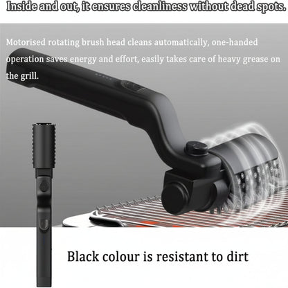 Grill Brush Electric Rechargeable Stainless Steel BBQ Cleaner