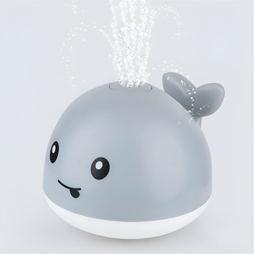 Bath Toy Automatic Water Sprinkler Whale Light Spinner