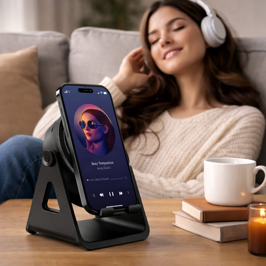 Bluetooth Speaker Induction Phone Stand Wireless Charger