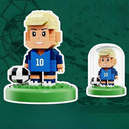 Building Blocks Worldcup Soccer Set Small Plastic Toy Kit