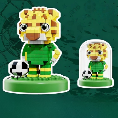 Building Blocks Worldcup Soccer Set Small Plastic Toy Kit