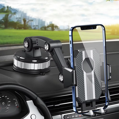 Car Phone Holder Adjustable Suction Mount Dashboard Stand 0