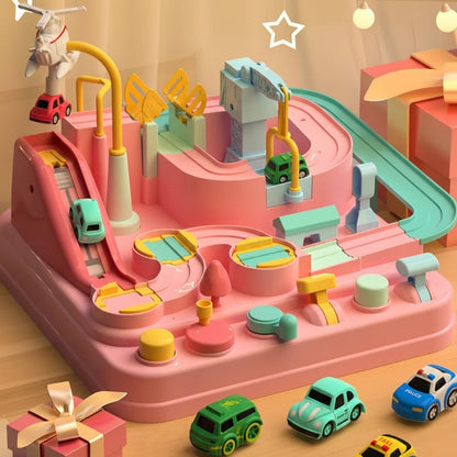 Car Track Toy City Adventure Puzzle Game