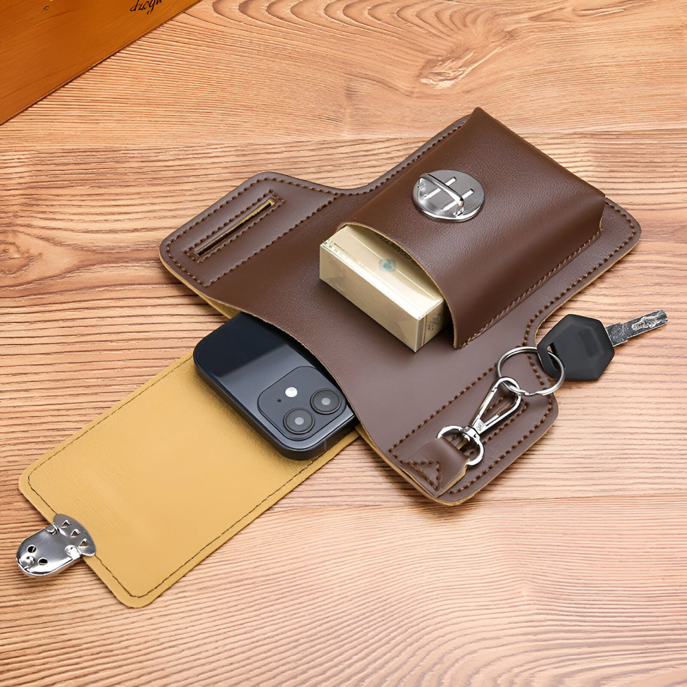 Cell Phone Holster Belt Pouch Waist Carry Case