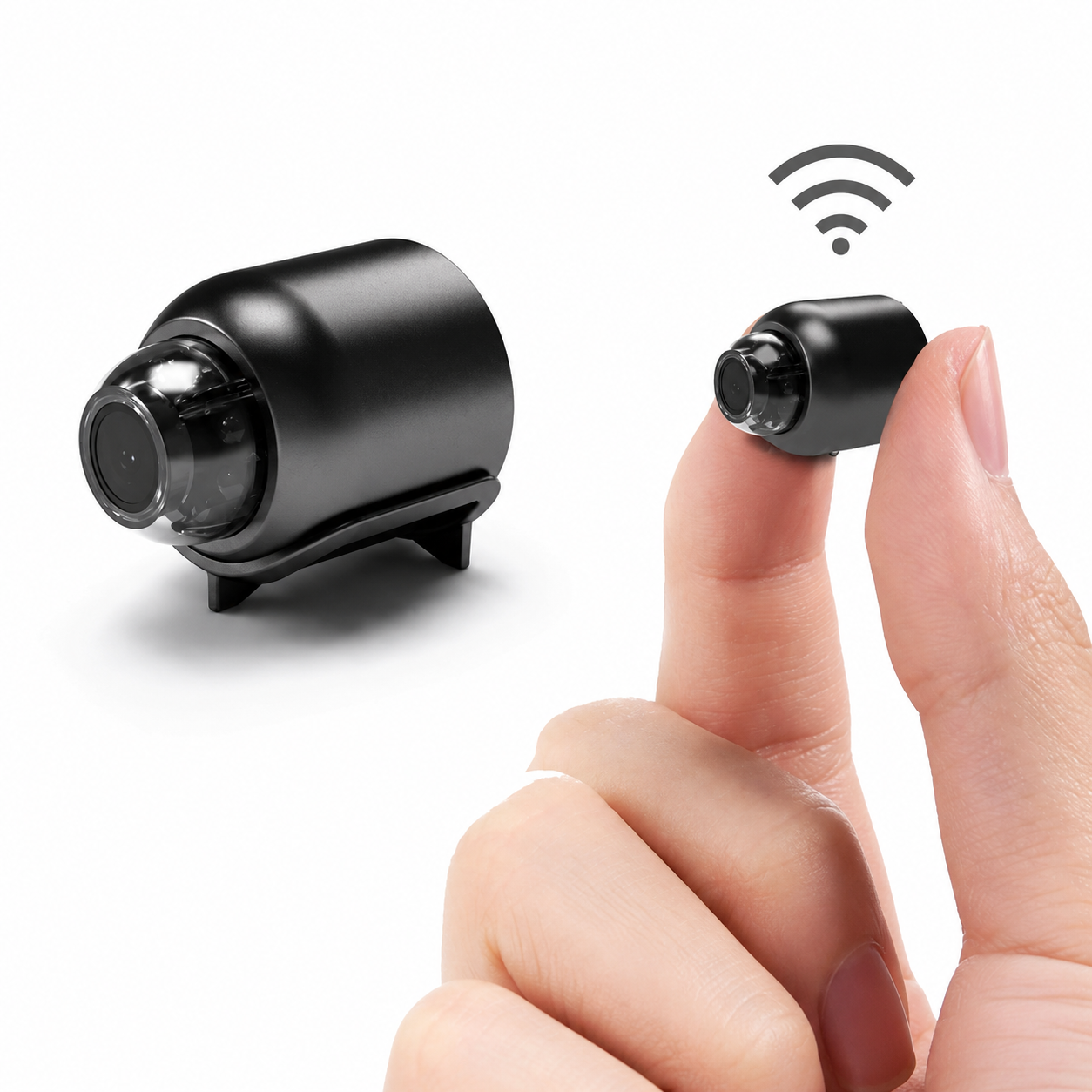 Security Camera Wireless Mini Night Vision Indoor HD Monitor